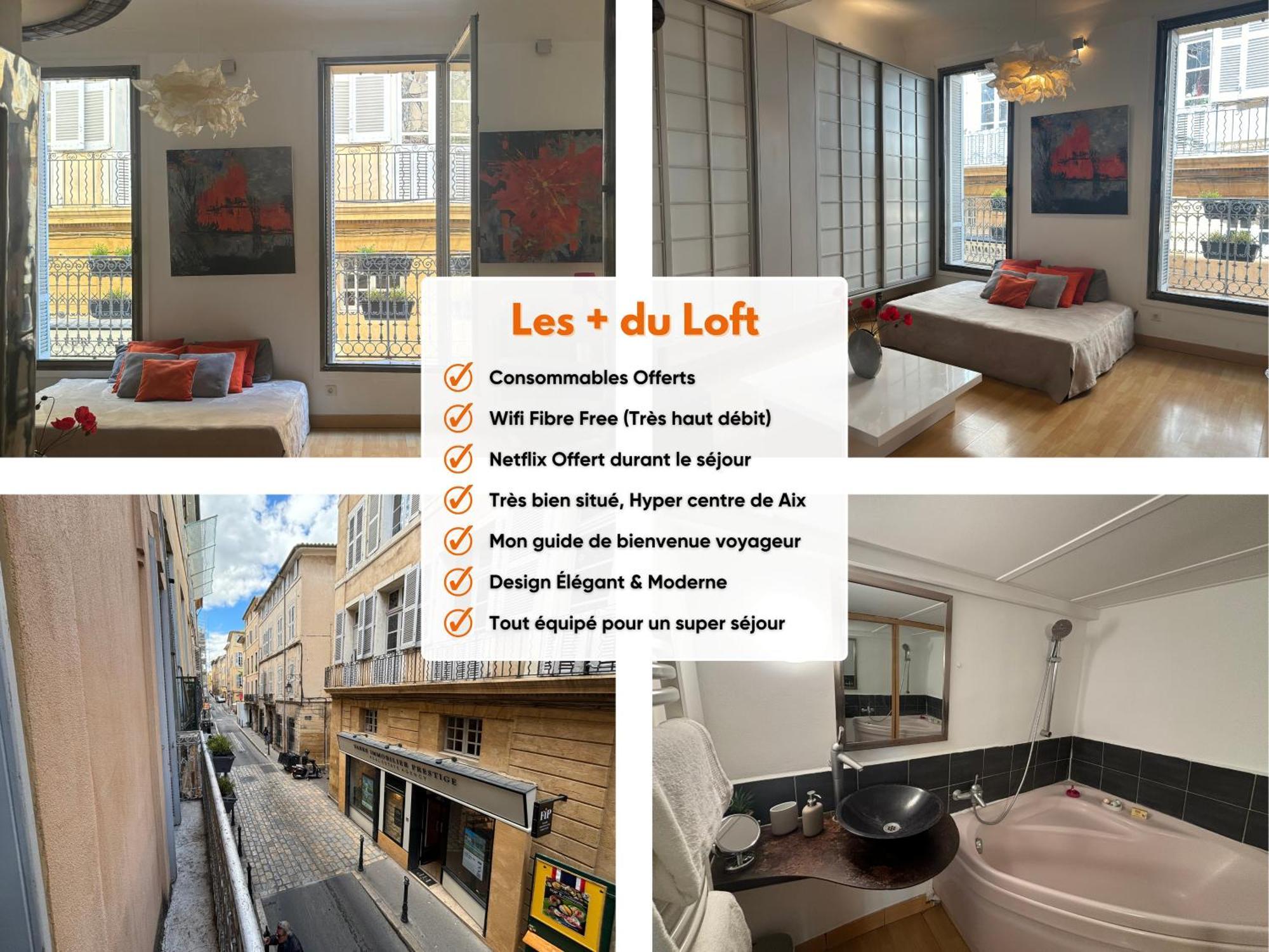 Le Loft Du Matheron Aix-en-Provence Esterno foto